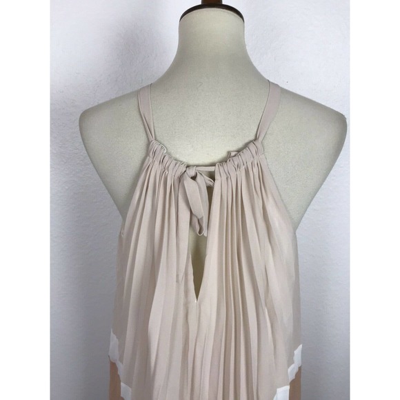 Lulu's Color Block Pleated Maxi Dress - Picture 8 of 12